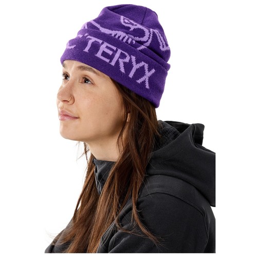 Berretto ARC'TERYX BIRD WORD TOQUE Azalea Aster viola spedizione gratuita autentico nuovo senza etichette