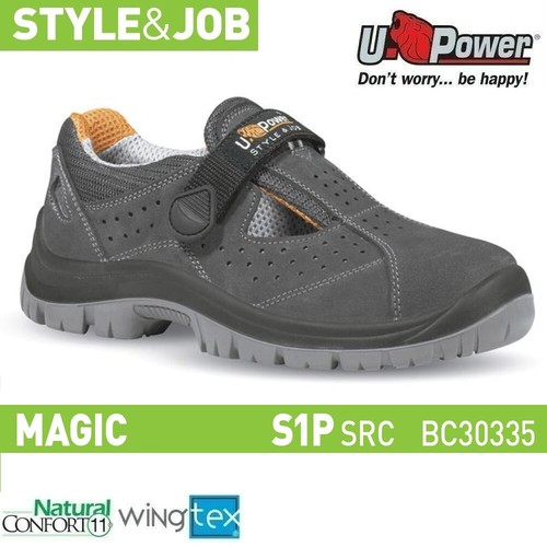 SCARPA UPOWER SCARPE ANTINFORTUNISTICA SANDALO MAGIC S1P SRC U POWER BT30335 +