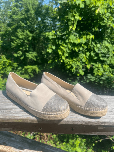 Scarpe Steve Madden Pulsse slip on in pelle tessuto taglia 7 5 nuove senza scatola