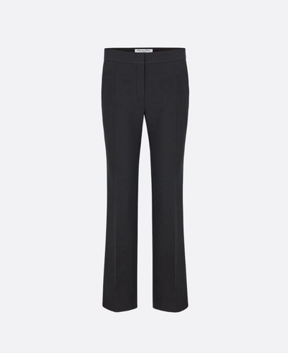 $1950 CHRISTIAN DIOR PANTALONE REGULAR FIT PER GIACCA BAR BLU NAVY LANA SETA 40 8