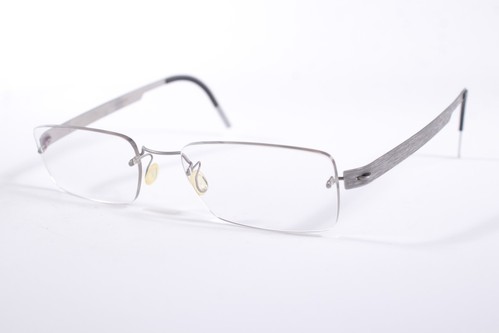 LINDBERG SPIRIT TITANIUM Eyeglasses 044/4697 Men Grey Rimless Glasses Frames