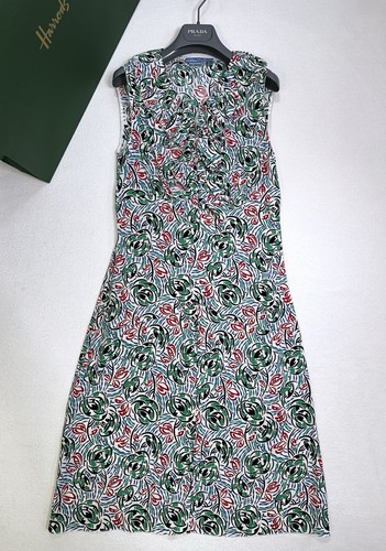 Abito donna PRADA valore £2700 IT taglia 42 INT M UK 10 US 6 immacolato