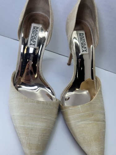 Scarpe da sera Badgley Mischka Lola a punta D'Orsay   taglia 7 1 2 così com'è