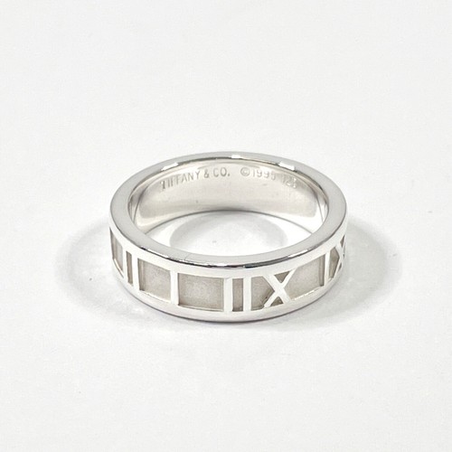 TIFFANY&Co. Ring Atlas Silver925 US 6.5(US Size) unisex Jewellery Accessories