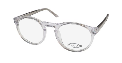 NEW OSCAR DE LA RENTA OSM 841 EYEWEAR 49 21 145 MENS PLASTIC FULL RIM CRYSTAL