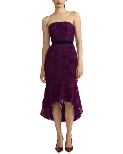 Zac Posen Applique Tulle Dress Women's