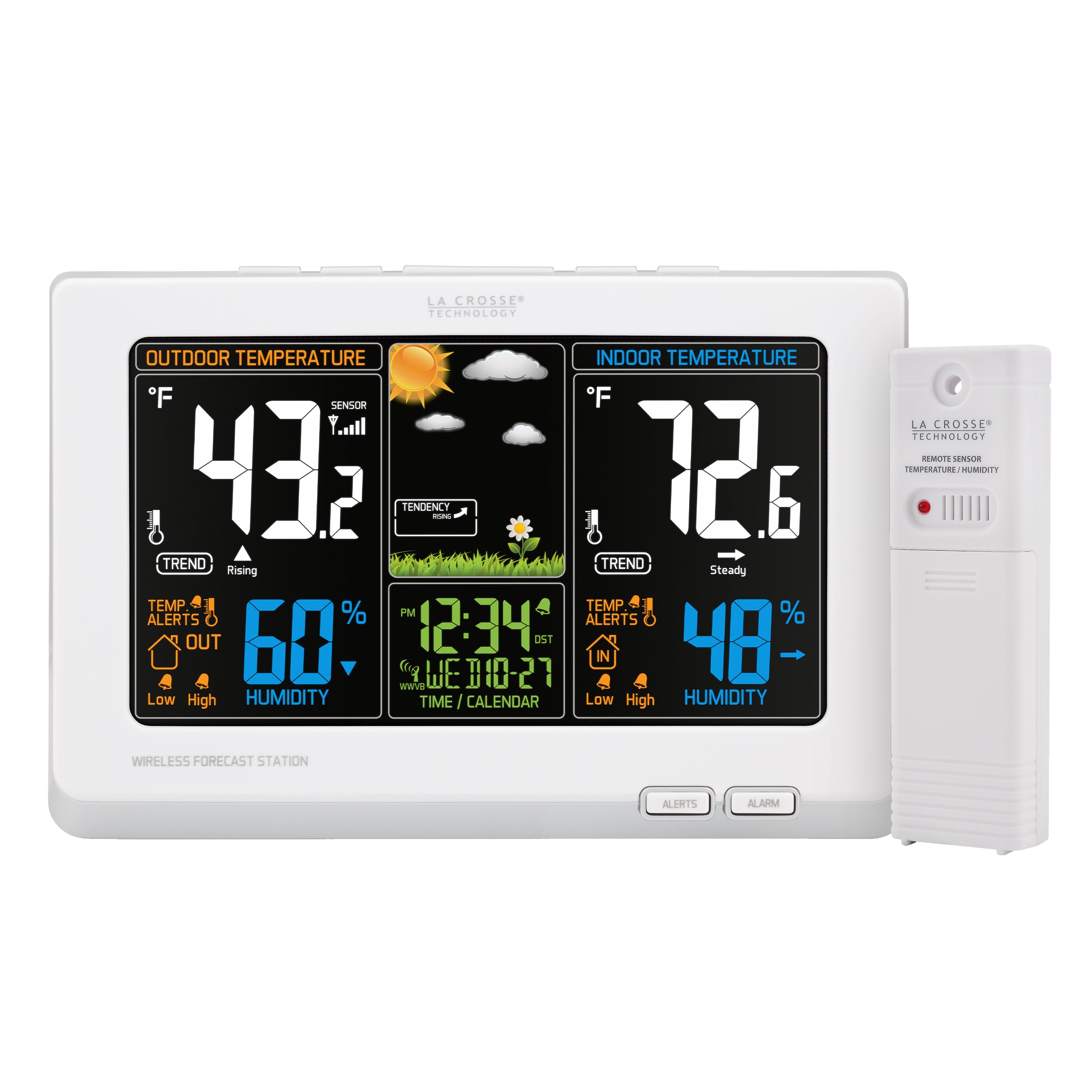 LA CROSSE TECHNOLOGY 308 1414WV3 Wireless Color Weather Station
