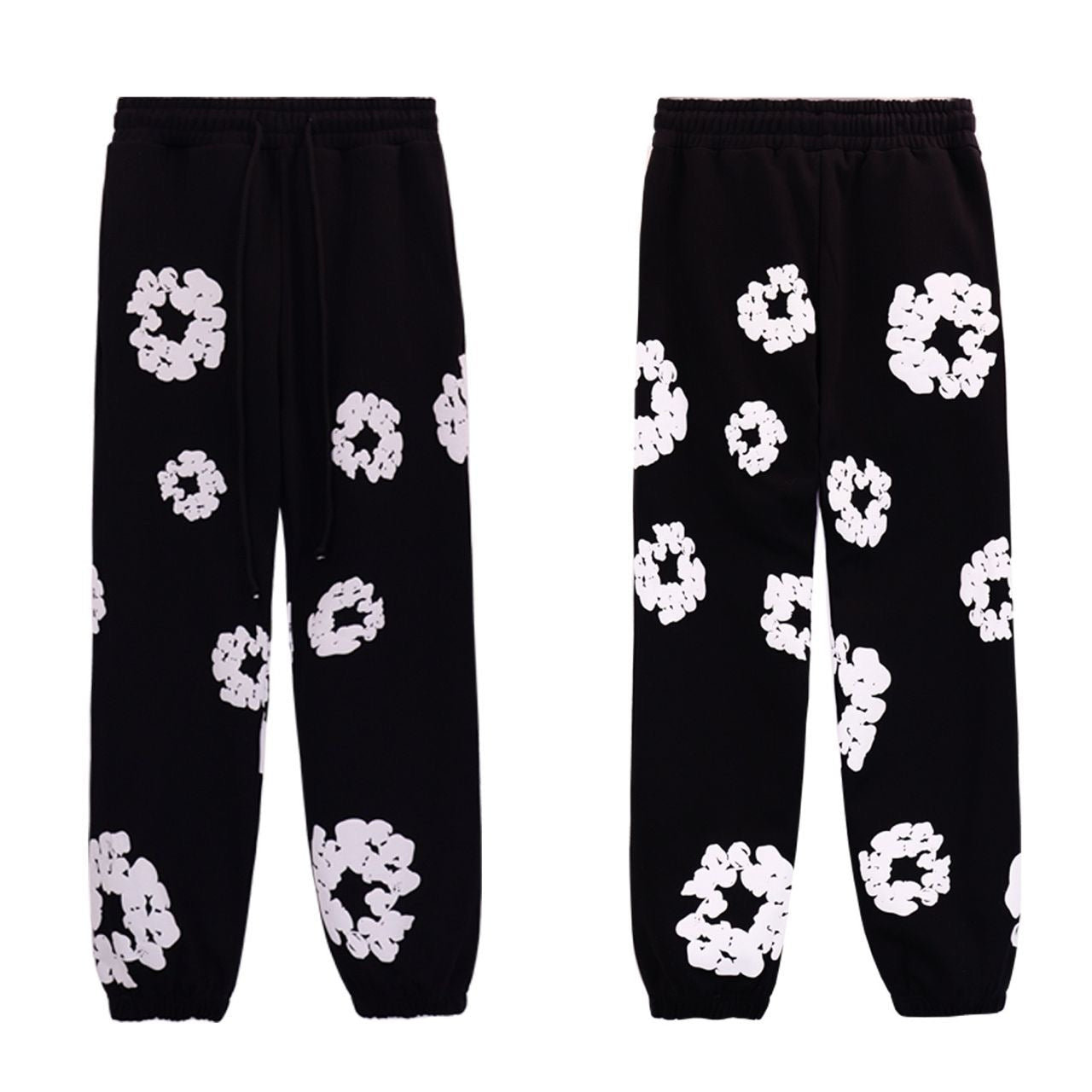DXBDRIPPED Denim tears sweatpants ‘black’