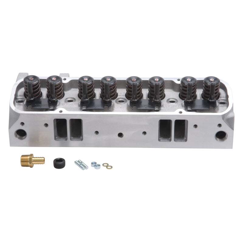 Edelbrock Cylinder Head Performer RPM CNC Pontiac 1962 1969 455 CI V8 87 cc Combustion Chamber