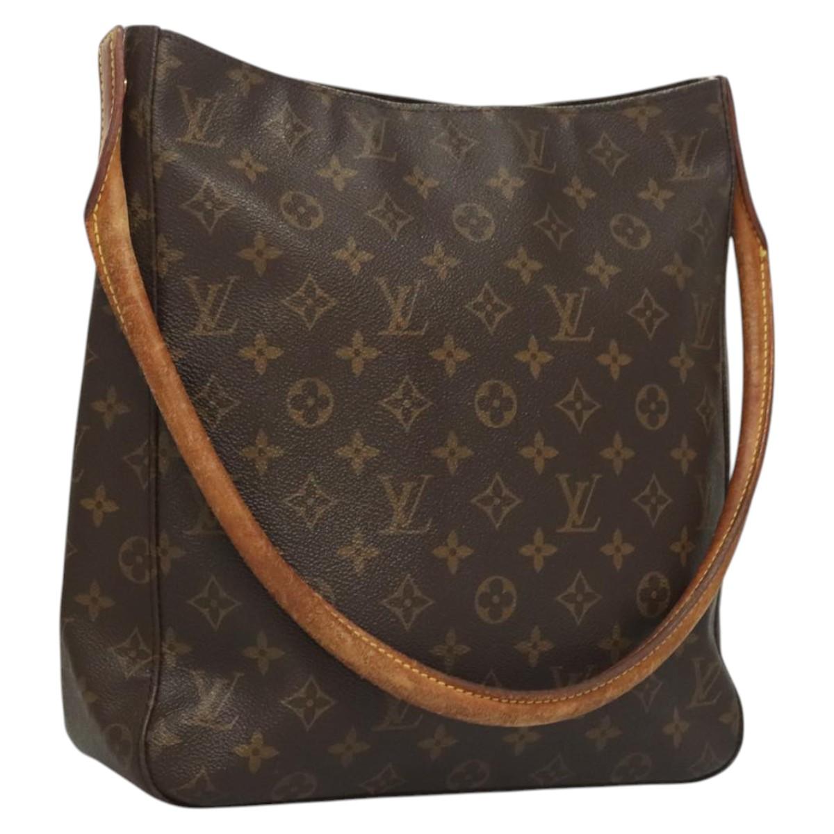 LOUIS VUITTON Monogram Looping GM Shoulder Bag M51145 LV Auth 119014