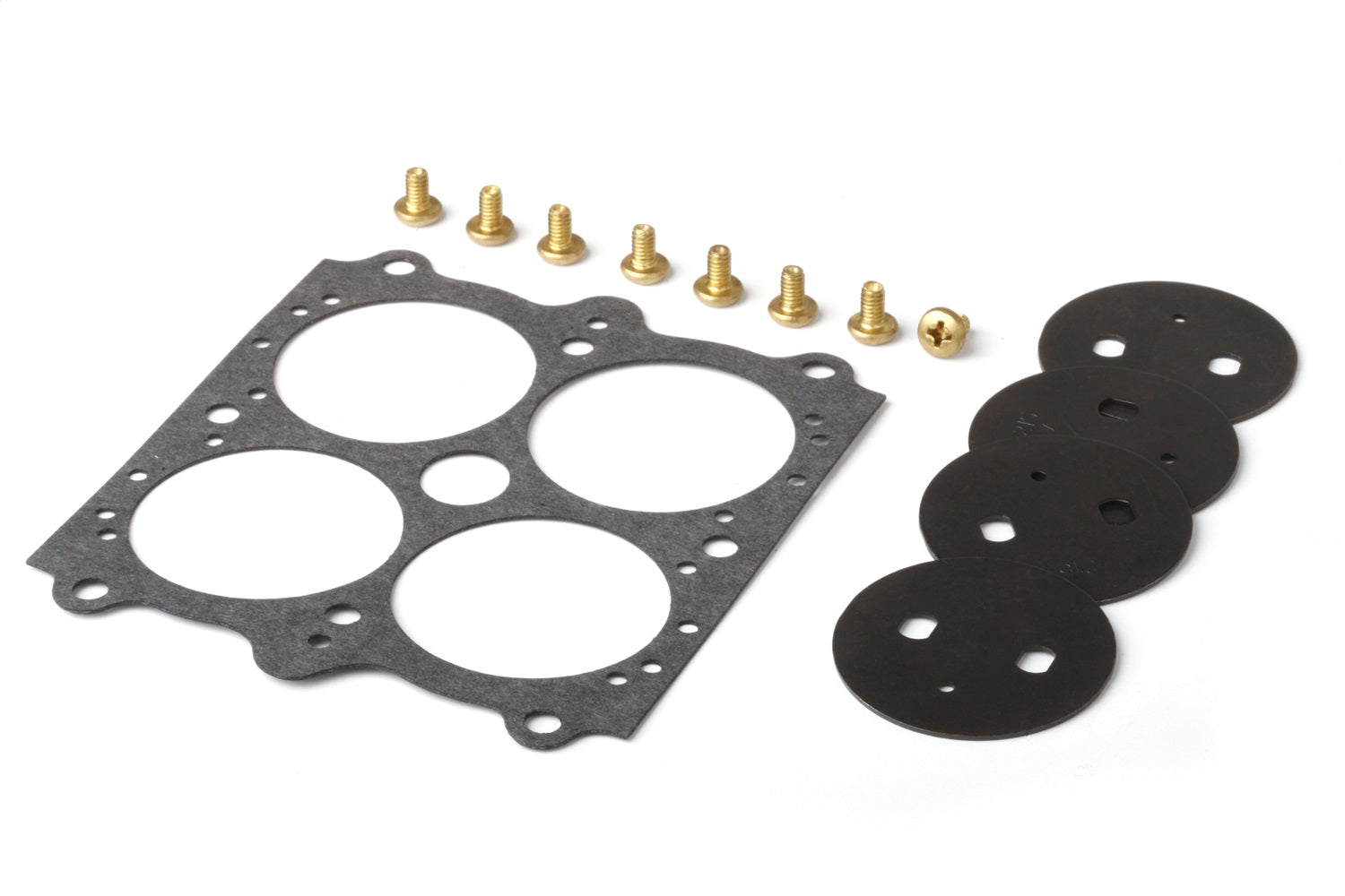 Holley 26 95 Carburetor Throttle Plate Kit; 1 11/16 in. Plate Dia.; 0.093 in. Hole Size;
