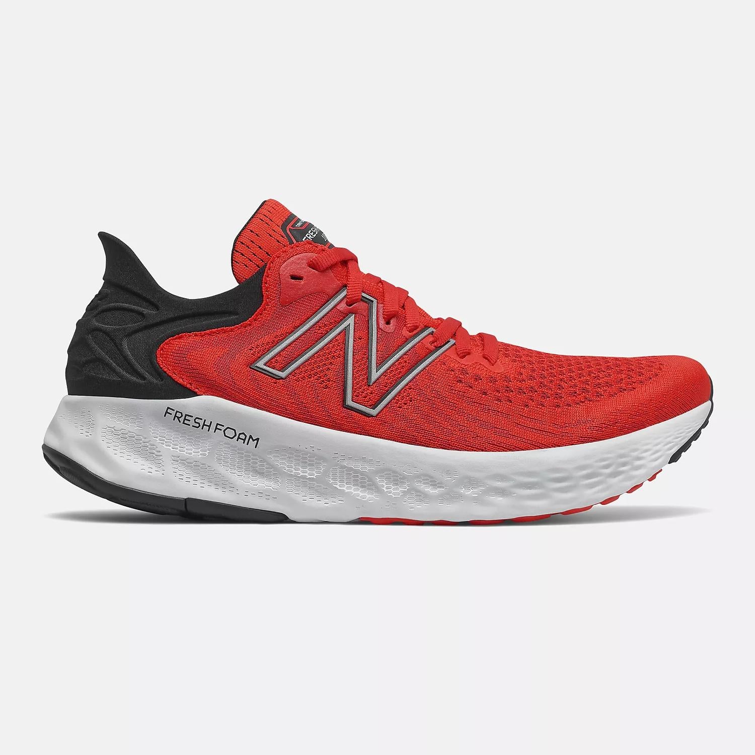 2244 Men's Fresh Foam 1080 V12 Shoes   Medium Width In Velocity Red