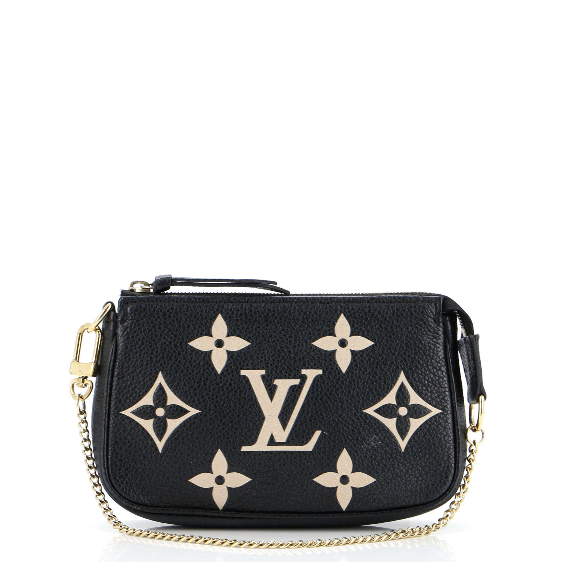 2860 Pochette Accessoires Bicolor Monogram Empreinte Giant Mini