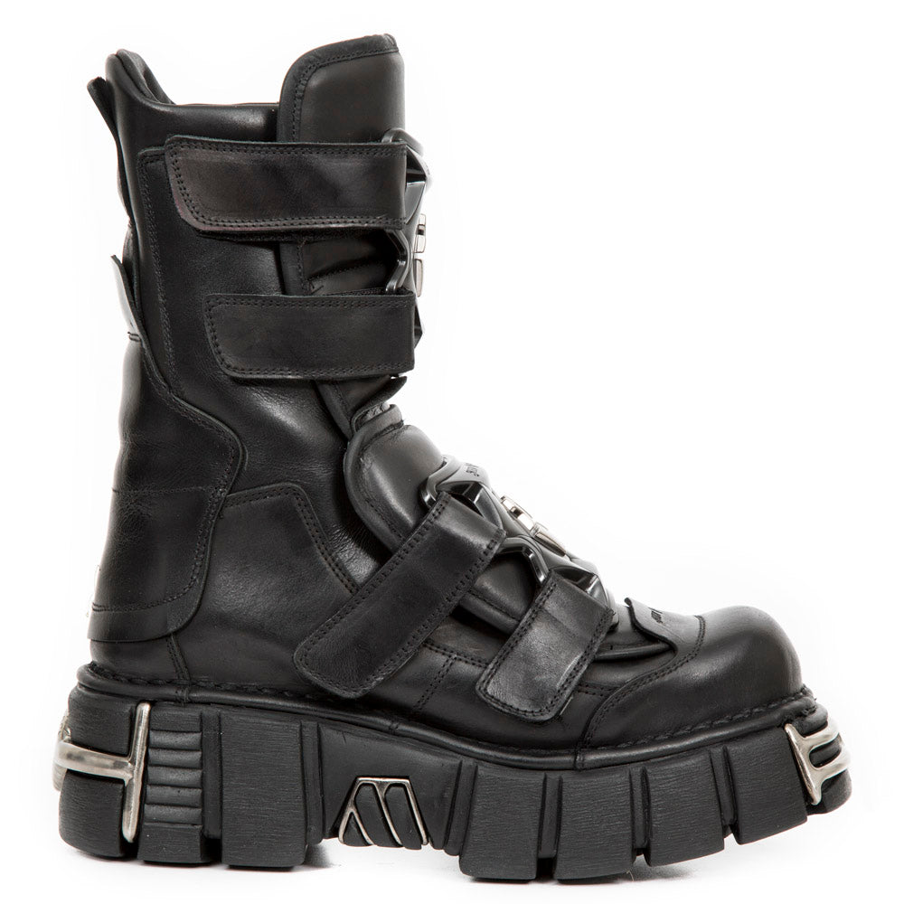 2932 M 422 S1 Metallic Platform Boots