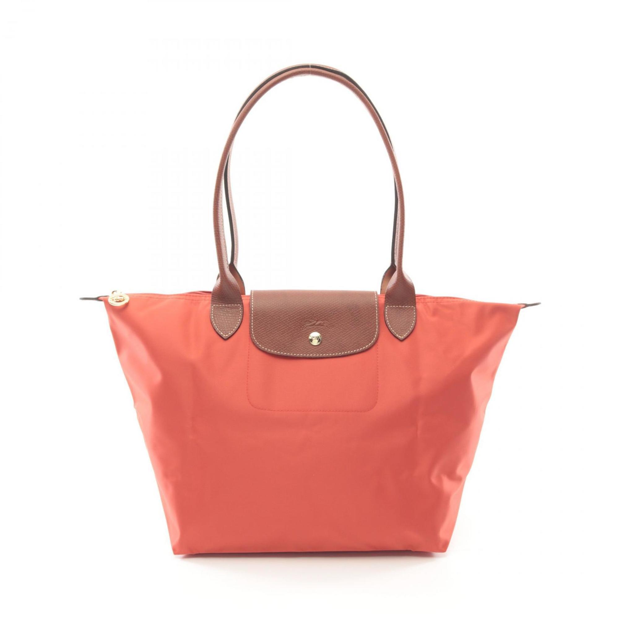 2275 Longchamp Canvas Leather Tote Bag (Pre Owned)