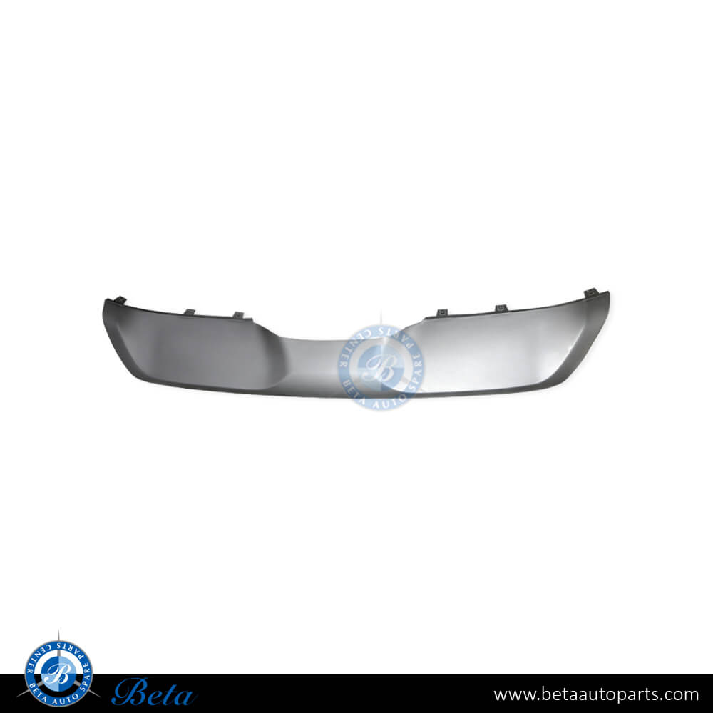 BETAAUTOPARTS BMW X6 F16 (2015 2019), Rear Bumper Decoration Board (Silver), China, 51127323789