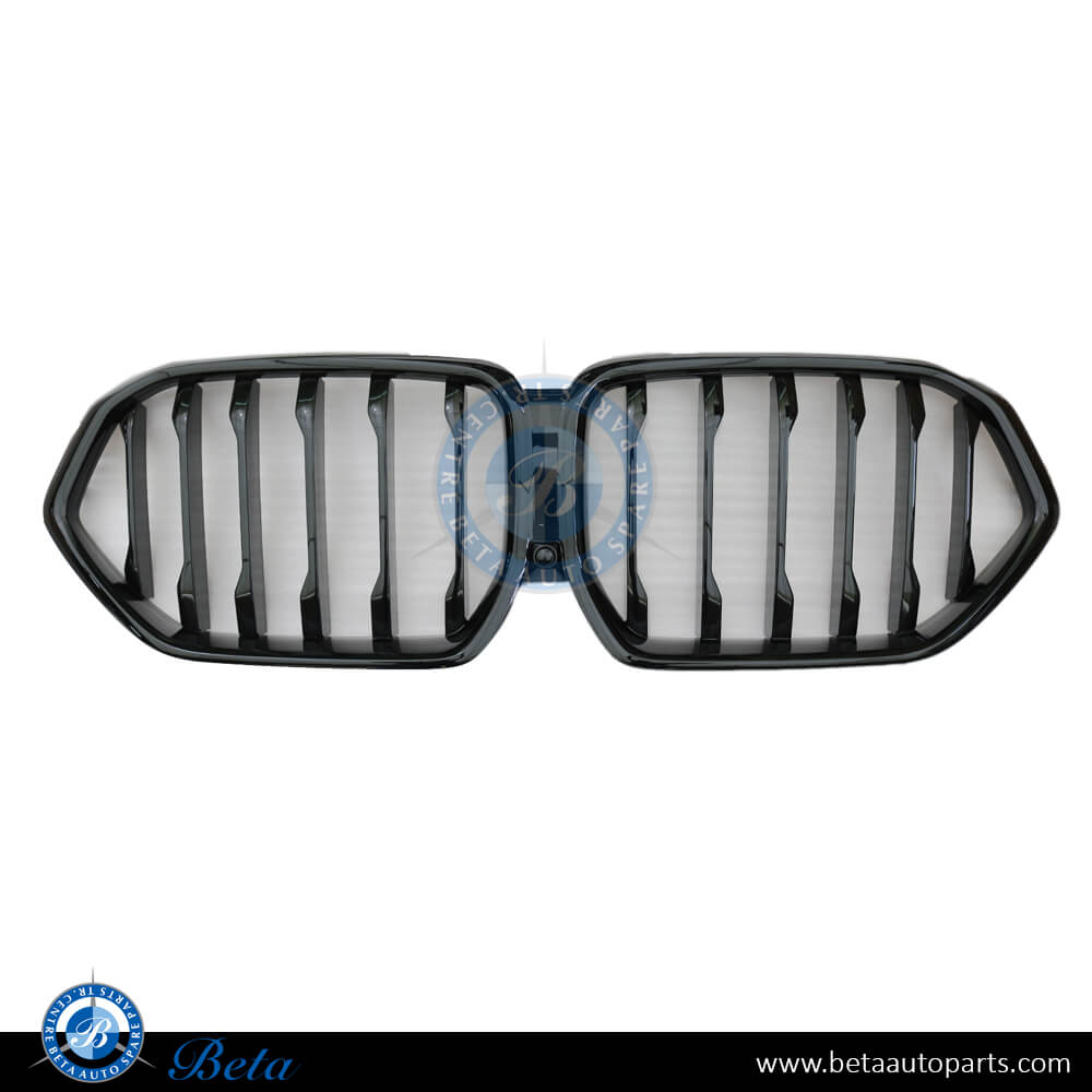 BETAAUTOPARTS BMW X6 G06 (2020 2023), Radiator Grille (Gloss Black), China, 51138745303