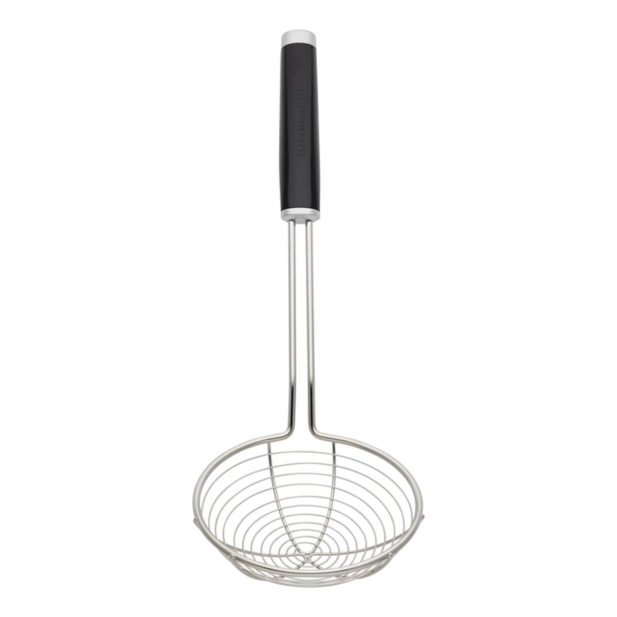 2297 KitchenAid 6009330 Black ABS Plastic & Stainless Steel Asian Strainer