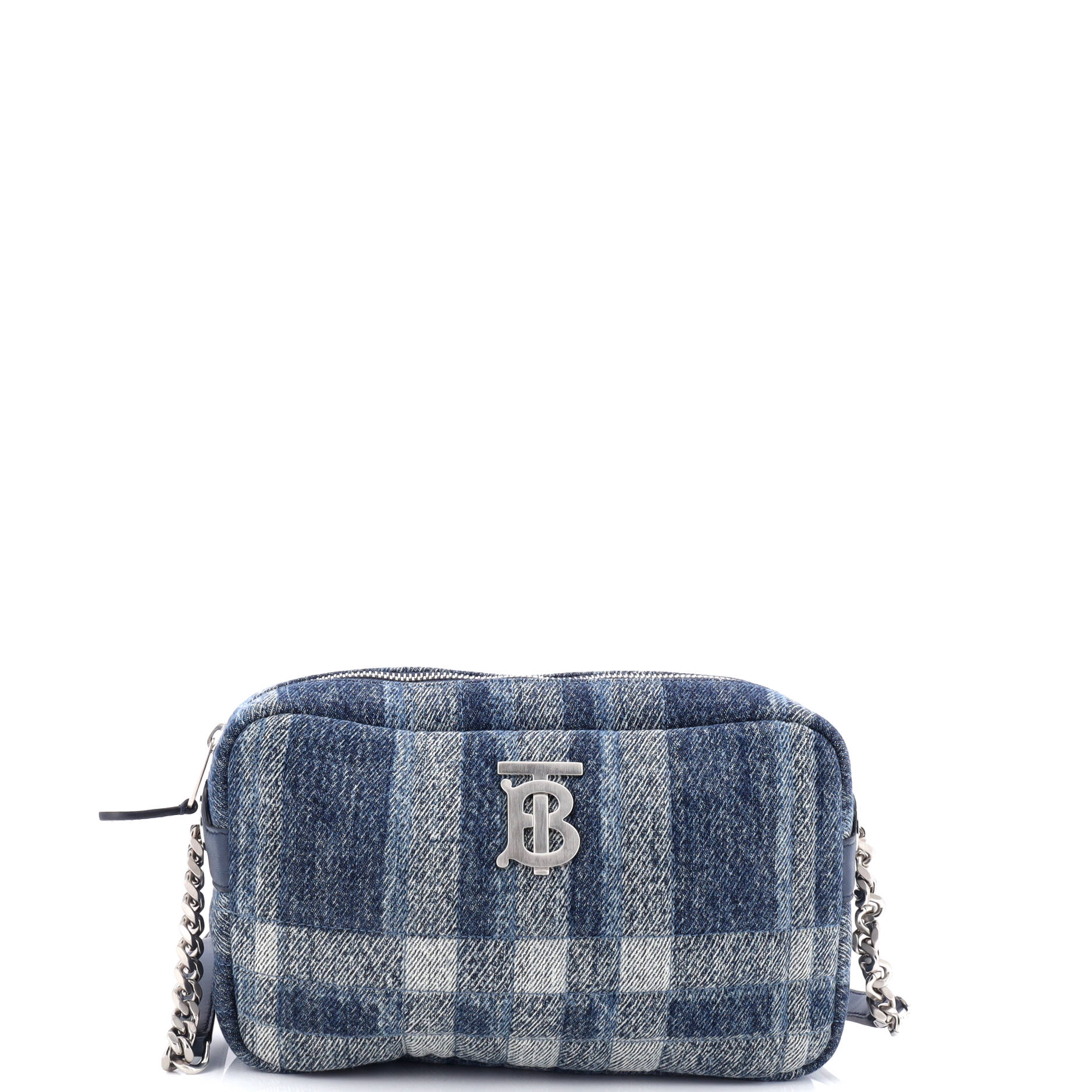 2860 Lola Camera Bag Printed Denim Small