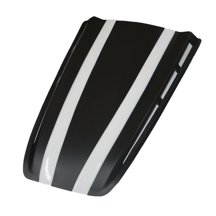 THE BAKKIE SHOP Toyota Hilux 2015+ Black and White Bonnet Scoop