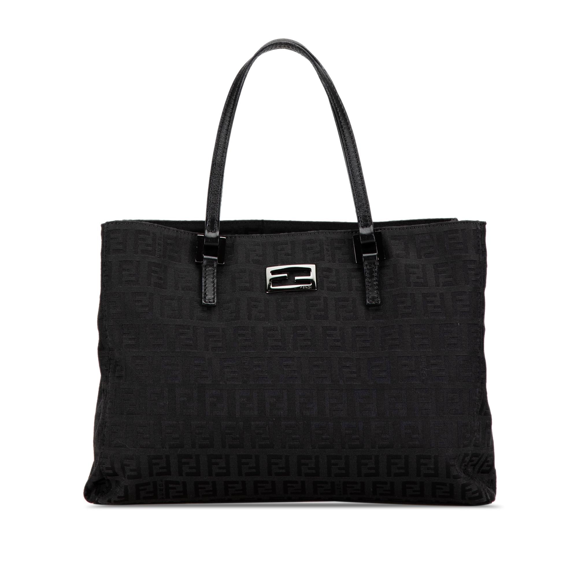 Fendi Zucchino Canvas Handbag (SHG OL7yob)