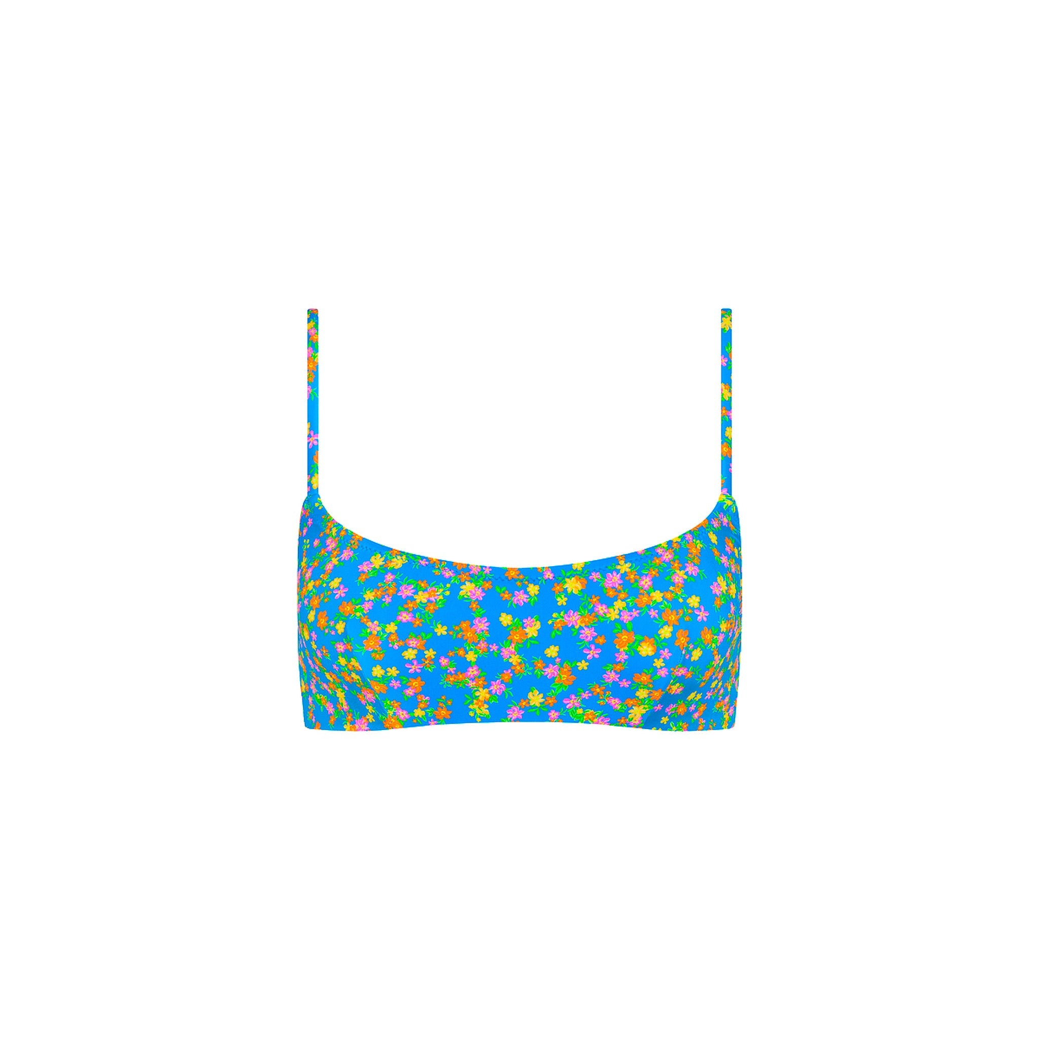 KULANI KINIS TOP207: Invisible Underwire Crop Bikini Top   La Belle