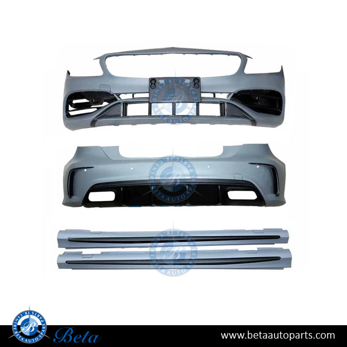 BETAAUTOPARTS Mercedes A Class W176 (2016 2018), Body Kit AMG A45, Taiwan