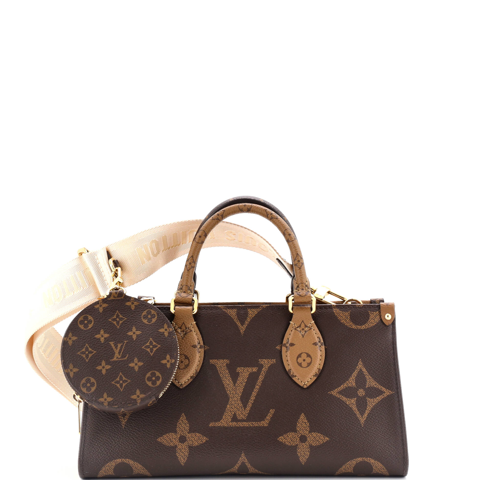 2860 OnTheGo Tote Reverse Monogram Giant East West