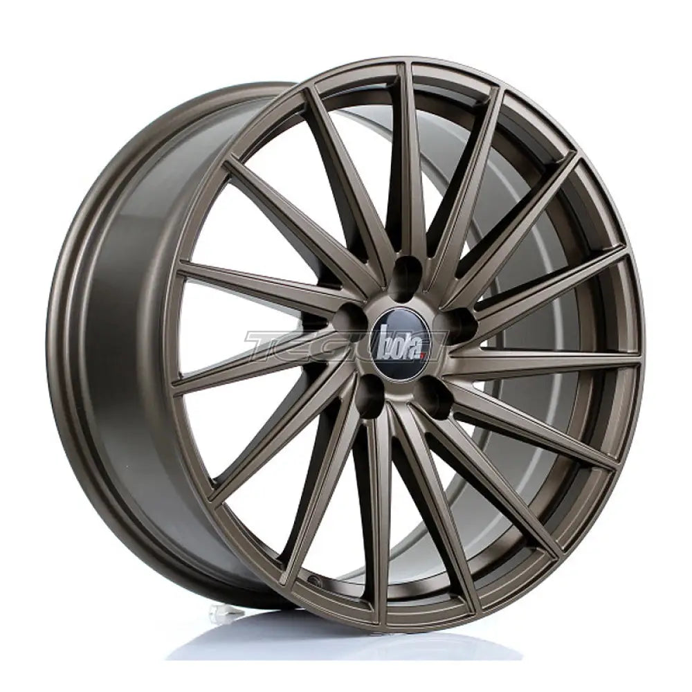 BOLA ZFR Alloy Wheel 19x8.5 5x120.65 ET25 To 45 72.6mm CB Matt Bronze