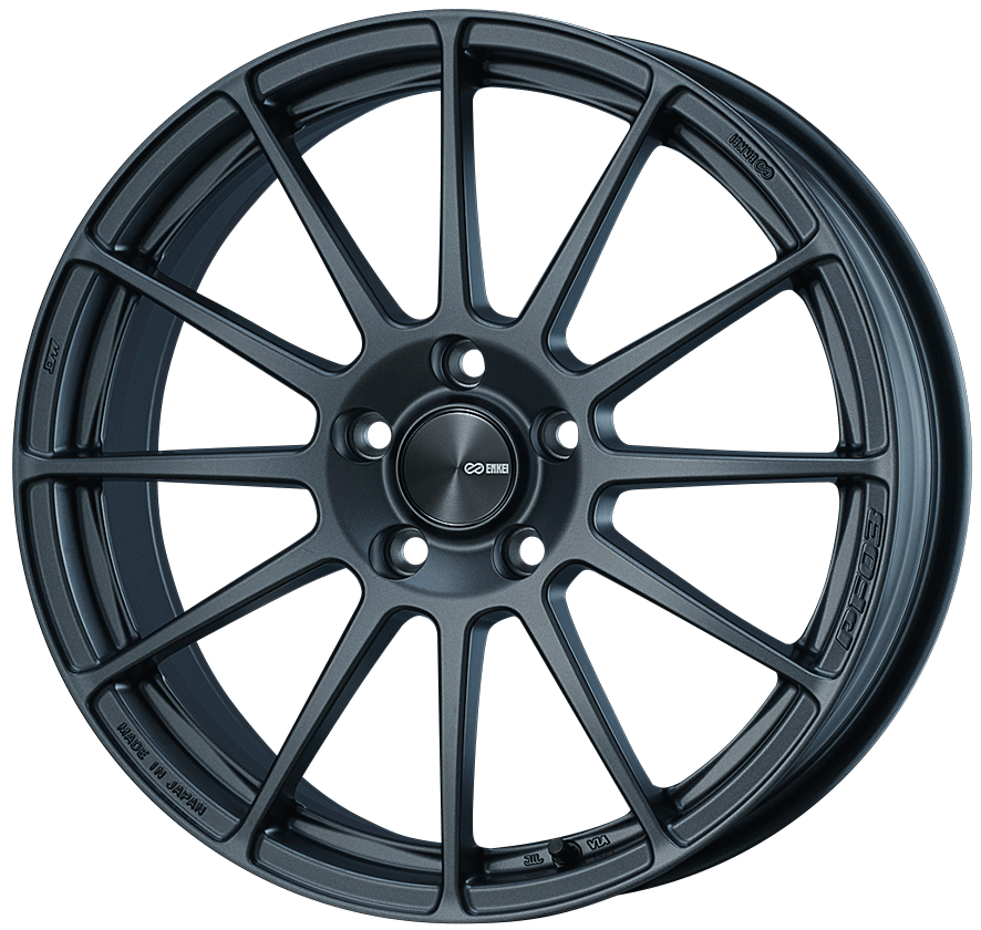 TORQUEGT Enkei PF03 Alloy Wheel   18x7 ET45 5x114.3 Matte Dark Gunmetal