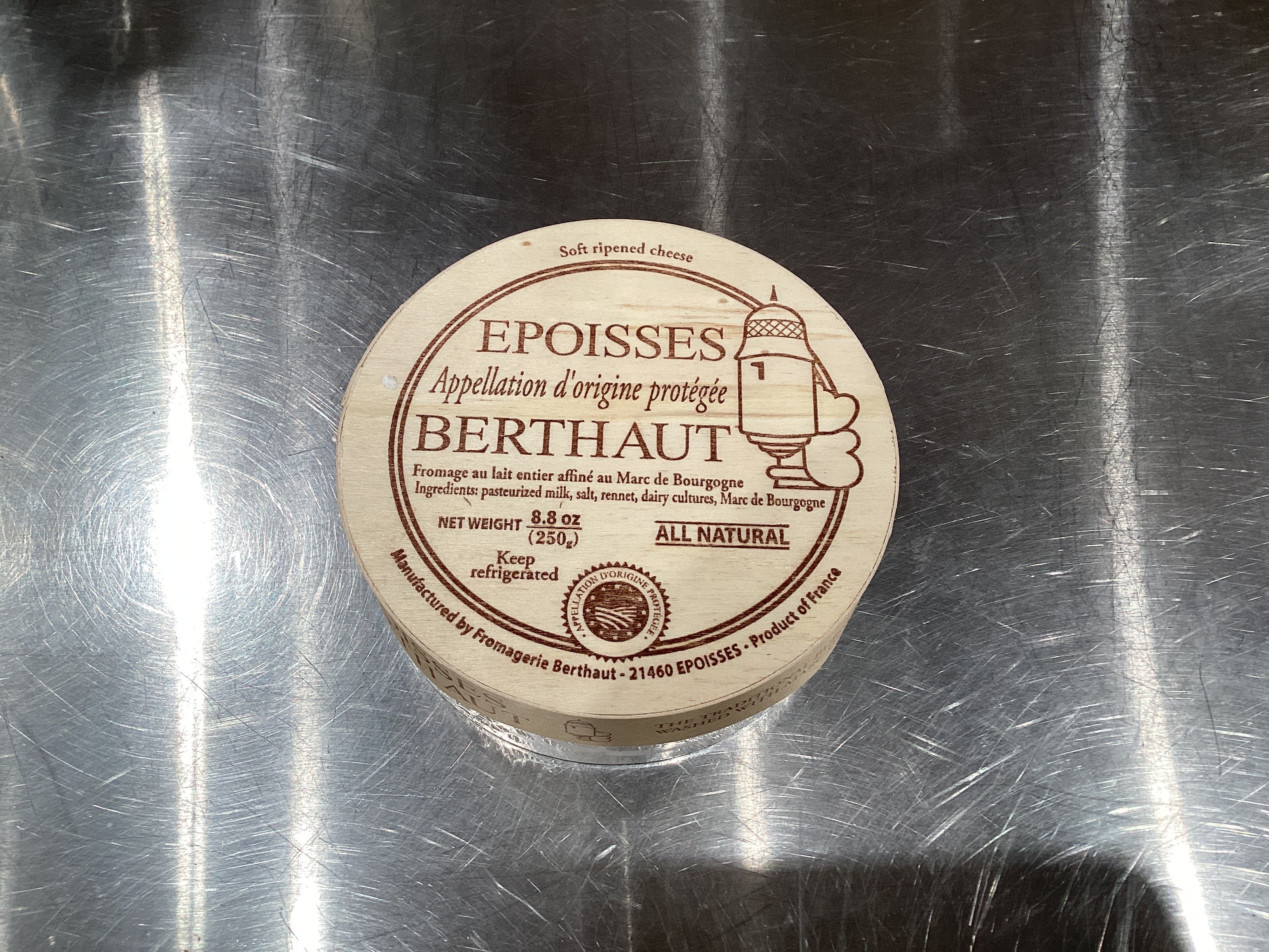 67GOURMET Fromagerie Berthaut ‘Epoisses AOC’ (France, 250g/8.8oz)