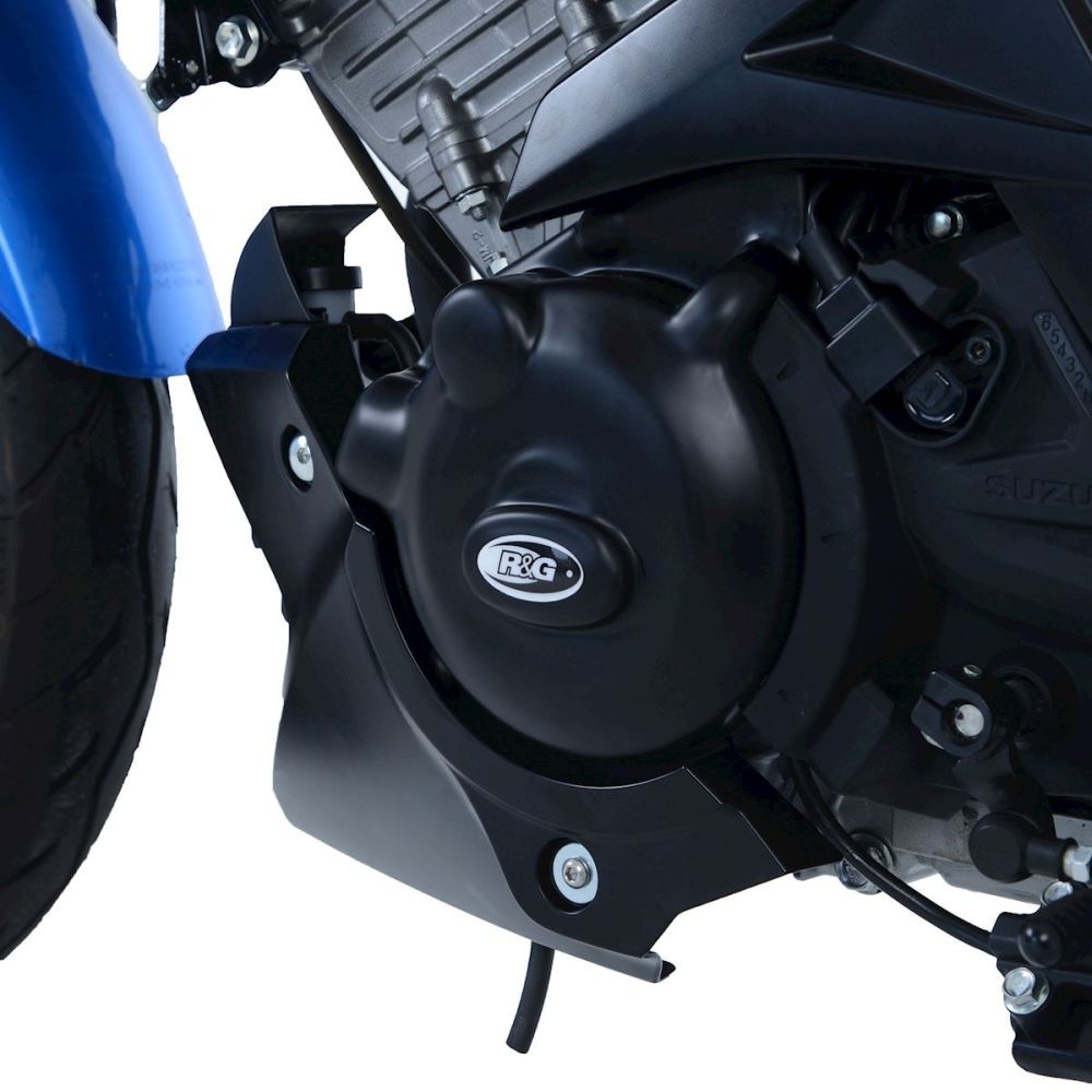 R&G Racing Black 2 Piece Engine Case Cover Kit For 2017 2024 Suzuki GSX R125