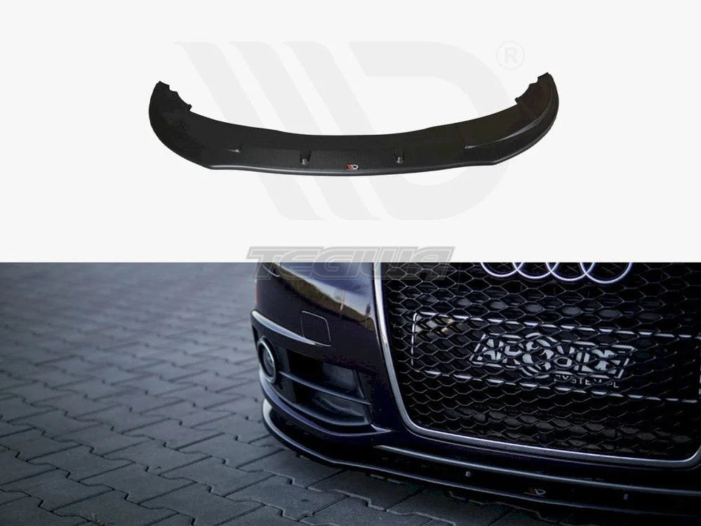 Maxton Design Front Splitter Audi A6 C6 S line Facelift Sedan 09 11
