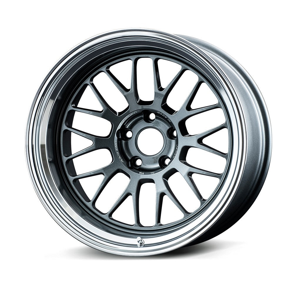 TORQUEGT Rays Volk Racing 21A Alloy Wheel   18x12 ET 15 5x114.3 Dark Gunmetal