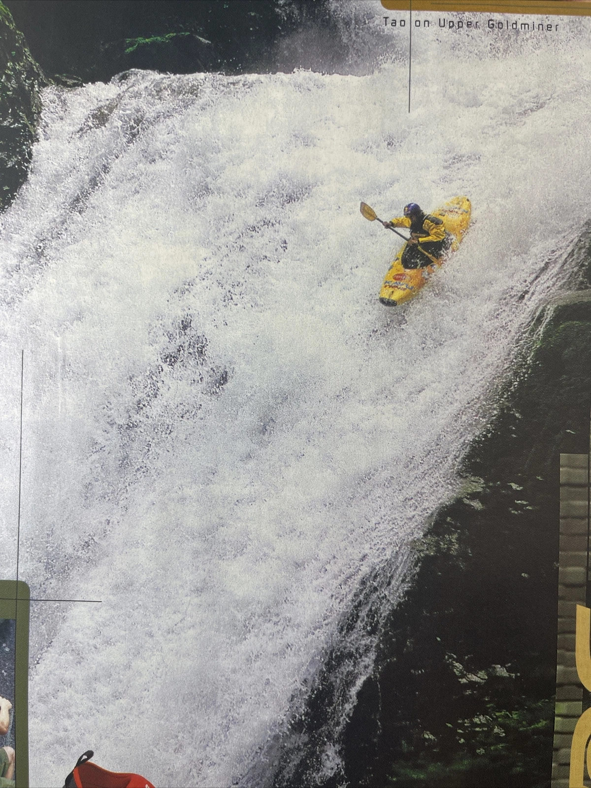 2001 Team Teva Shoes Neutron Water Kayak Waterfall Tao Berman Extreme Sports