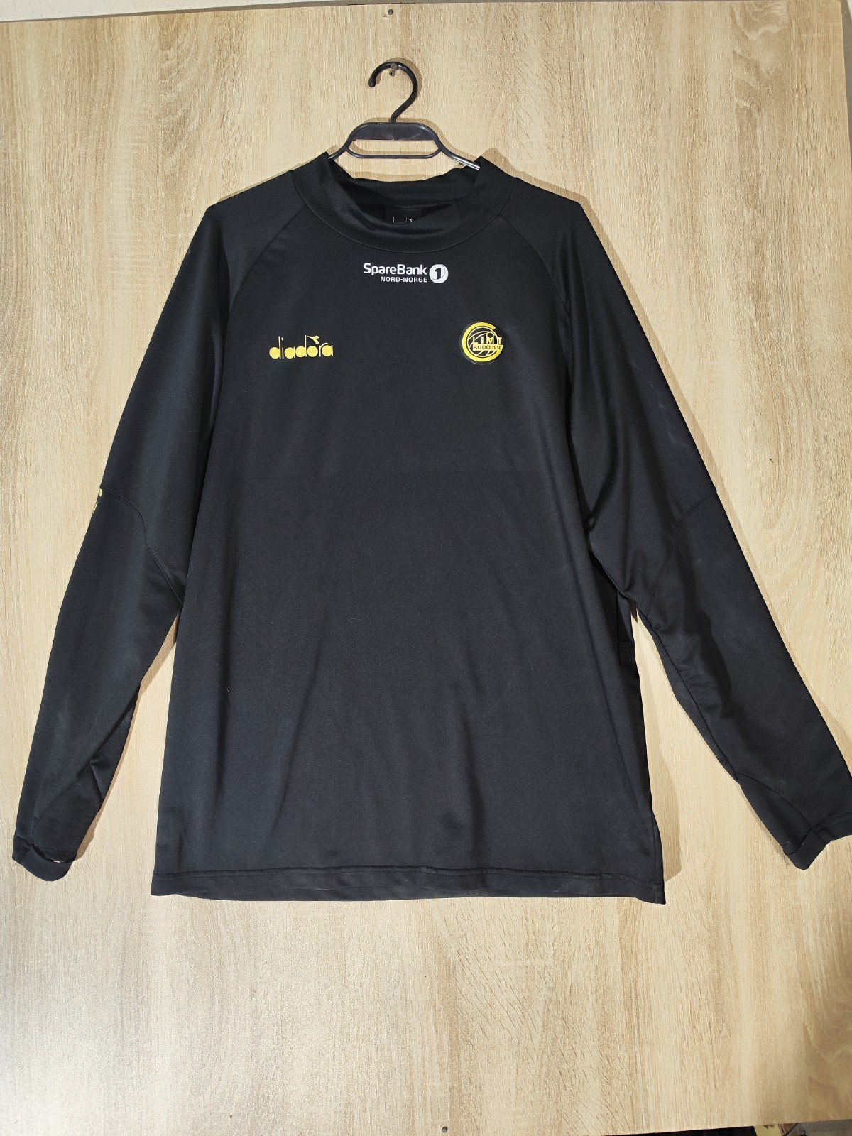 Maglietta da allenamento Diadora Bodø Glimt nera XL Savebank Nord Norge Bodo ...