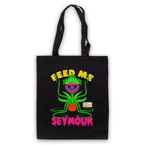 TOPSHOP LITTLE SHOP OF HORRORS AUDREY II TWOEY FEED ME SEYMOUR TOTE BAG LIFE SHOPPER