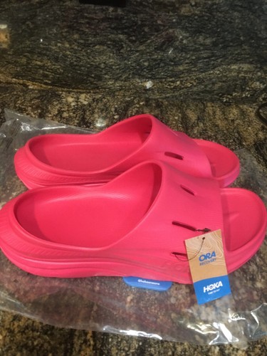 HOKA RECOVERY NEW Hoka Ora Recovery Slide 3 Vanilla Sandals Mens 12 shoes