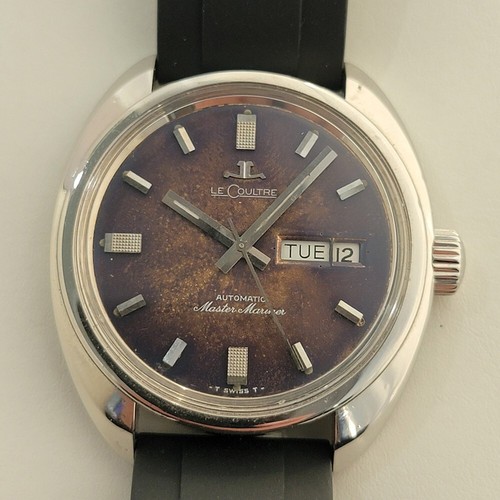 JAEGER LECOULTRE LeCoultre Master Mariner cal 1902 03 38mm Mens Day Date 1970s Automatic NA123