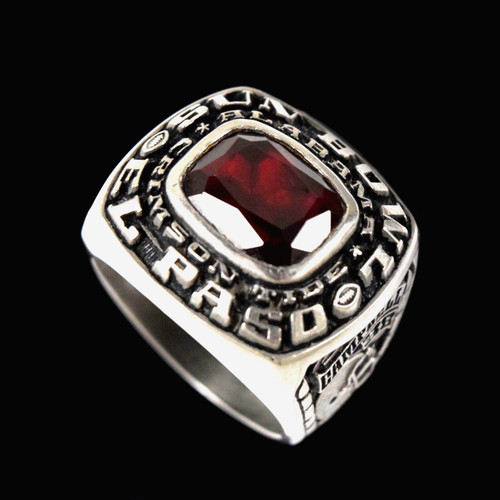 1988 Alabama Crimson Tide Sun Bowl Mike Campbell Player's Ring  Size 9.5