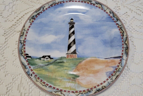 American Atelier Signals 5100 Porcelain Salad Dessert Plates 8" Set of 5 (five)