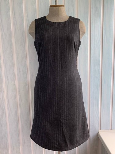Abito body Kenzo Lana in lana e spandex multicolore a righe con zip senza maniche taglia 3