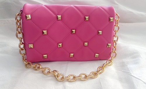 Borsa donna tracolla senza marchio catena oro rosa tracolla marca SheIn