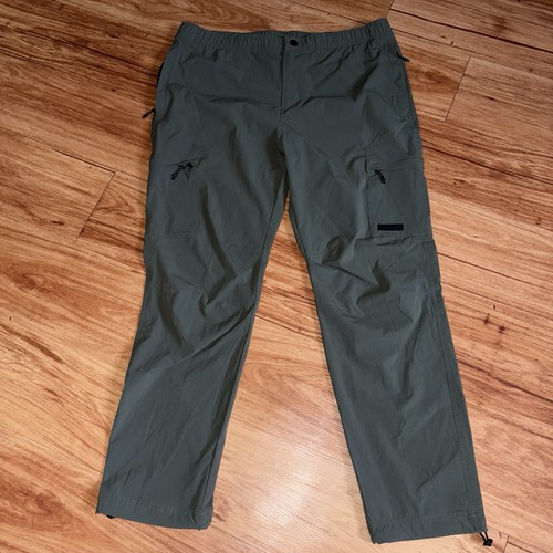 H&M Joggers Pantaloni Cargo Uomo XL Verde Regular Fit Coupè Pantaloni Outdoor