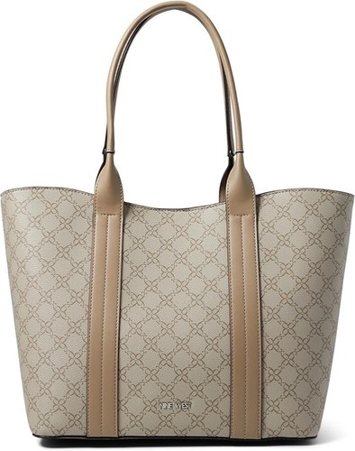 Nine West Kendall Mushroom Logo   Milk Tote