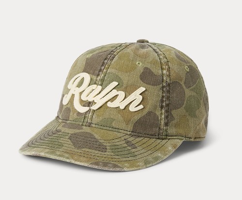 Polo Ralph Lauren Men's Felt Patch Camo Ball Cap One Size