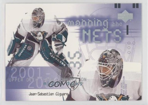 JS COLLECTIONS 2001 02 Upper Deck Mask Collection Jean Sebastien Giguere #101