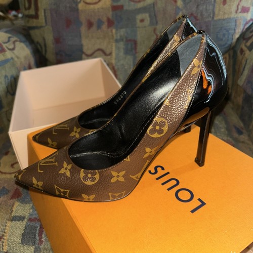 s-l500_1756778812 Louis Vuitton Authentic Monogram Cherie Pumps Shoes Women's Size 38.5UK/8 US