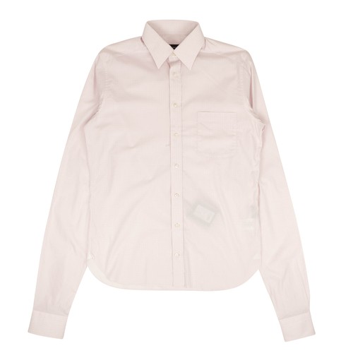 NWT ERMENEGILDO ZEGNA Pink Plaid Dress Shirt Size 41 $475