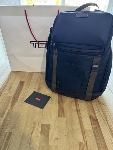 Tumi Fremont PHINNEY LARGE Ballistic Nylon 17.75” Backpack   NAVY BLUE
